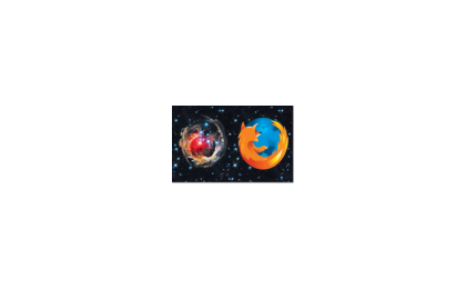 :) 一个跟FireFox图标极为相似的星云图片!!