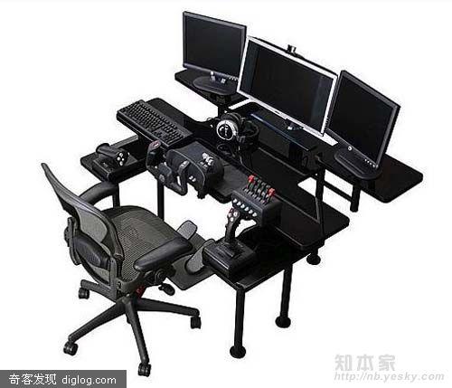释放自我的游戏电脑桌 立体感受游戏乐趣