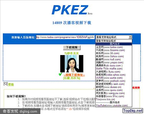 中文在线flv视频下载工具