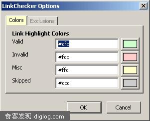 LinkChecker - Firefox link validator extension for web developers