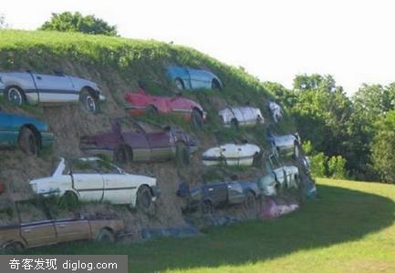 A Welsh View: Car Wall