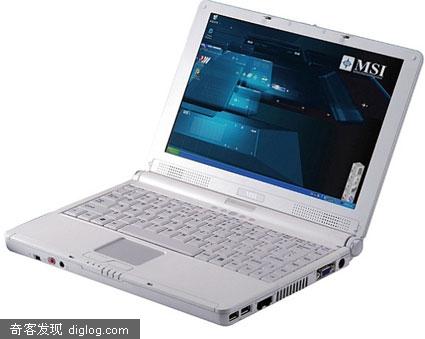 MSI �Ƴ�˫���ıʼǱ����� Mega Book MS-1057 - Engadget Simplified Chinese
