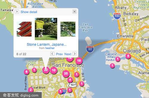 Flickr�¹��ܣ�����MAP