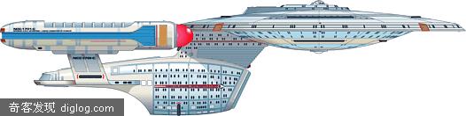 A Museum of Speculative Fiction inspired Spaceship