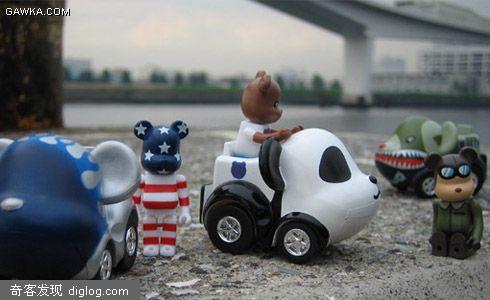 MEDICOM TOY x TAKARA TOMY新作Be@rbrick QSTEER 公仔