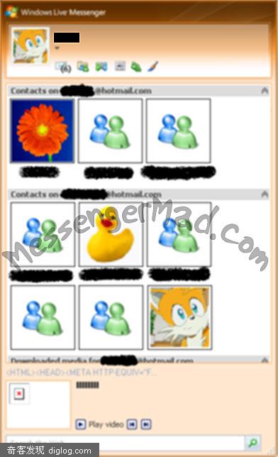 ΢��Live Messenger 8.2��֧�ֶ��û���¼