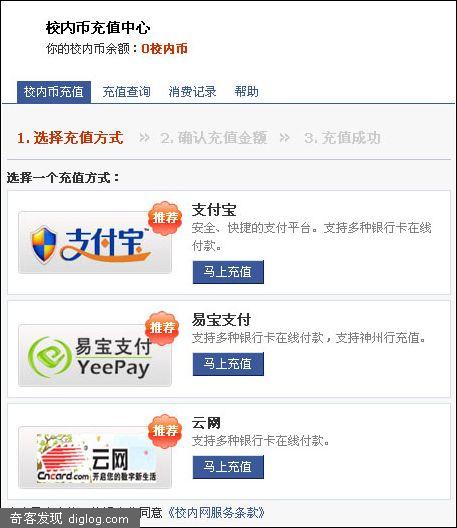 校内网不再真实（一）——校内网推出校内币进入收费模式