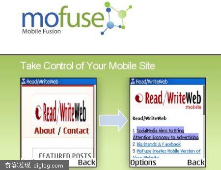 MoFuse:快速为你的Blog创建手机版本站点