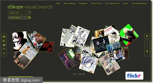oSkope�������д����Flickr��Youtube��������