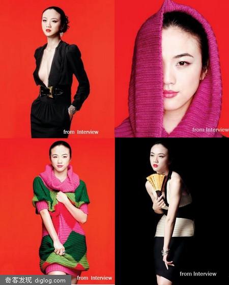 汤唯登上美国《Interview》杂志十月号