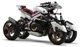来自YAMAHA的SUPERMAN专用摩托车！