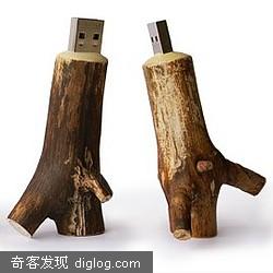 1G 木头闪存 - Poboo