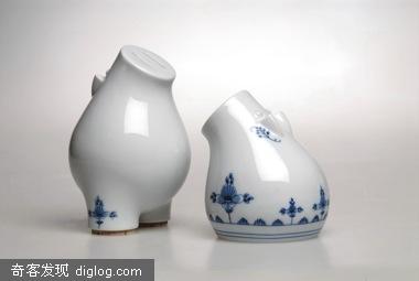 可爱陶瓷猪储蓄罐