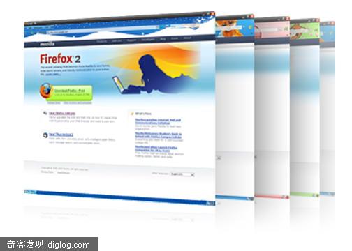 可个性化定制的火狐Personas for Firefox