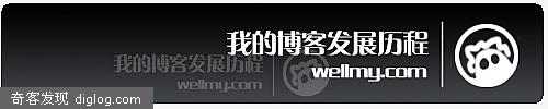 我的BLOG发展历程 - Wellmy.com