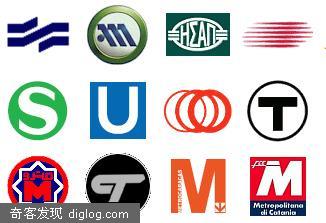 地铁LOGO大全