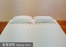 床上的三八线