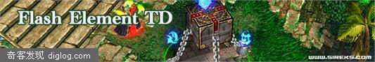 һ���������FLASHС��Ϸ�������ħ��Flash Element TD