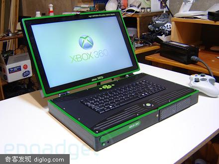 XBOX360 笔记本电脑 2.0 现身！
