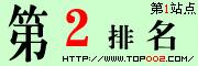 全球中文排行榜－第2排名