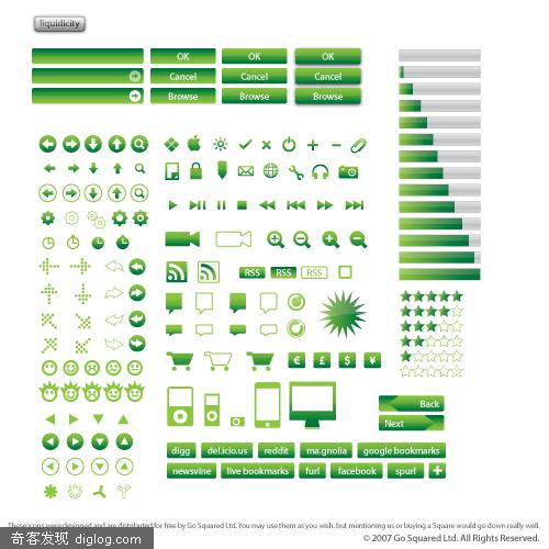 » 165������ʸ��ͼ�� 165 Vector Icons, Now in 5 Colours