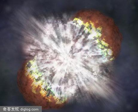 NASA观测到有记录以来最强烈的超新星爆发(图)_TOM科技