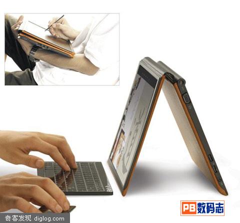 皮质Thinkpad 联想绝密型概念笔记本抢先曝光