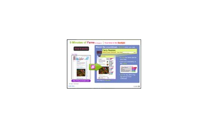 抢鲜1.0: 9 Minutes of Fame：blog宣传没商量