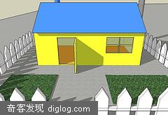 Google SketchUp:��ά��ģ���� --  ���Լ�������һ������