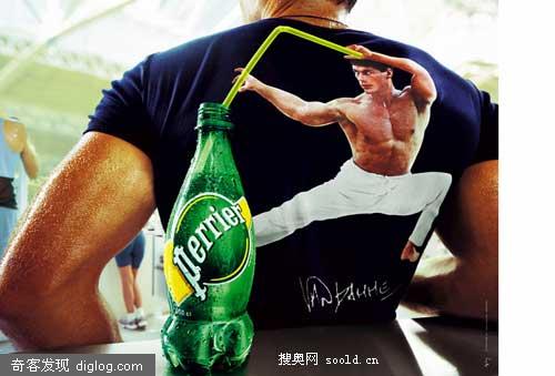 极具创意的perrier矿泉水广告 | 搜奥网