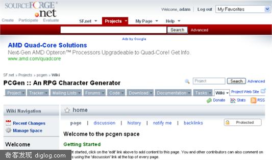 Wikispaces 在SourceForge 开设开源项目