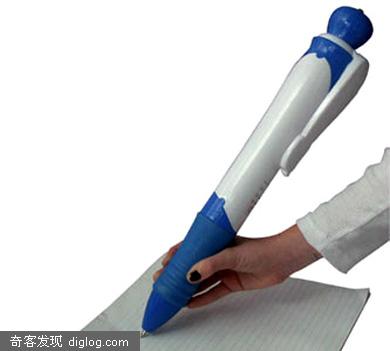 哇，好大一支笔