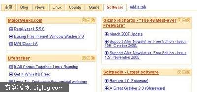 igoogle�����������޸�Tab��ǩ�ˣ�