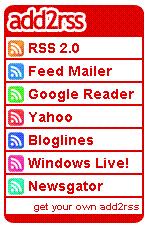 add2rss - 在线制作你的Rss订阅widget