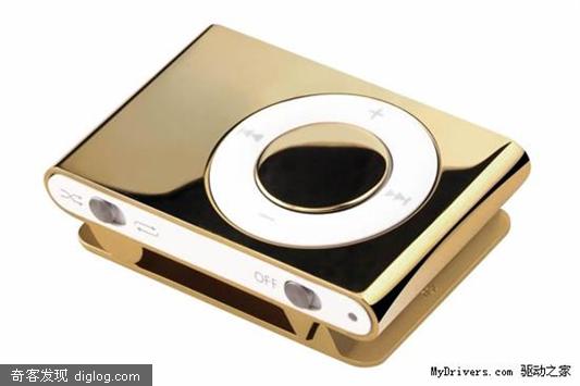 黄金iPod Shuffle天价登场