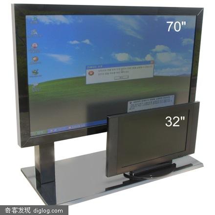 70 寸触摸式屏幕电脑！！！！！