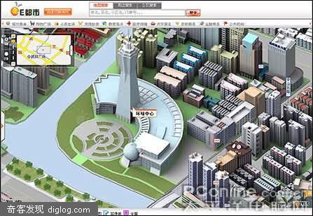 看看自己的城市长什么样!3D电子地图试用