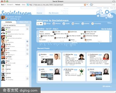 SocialStream��Google������һ�����������