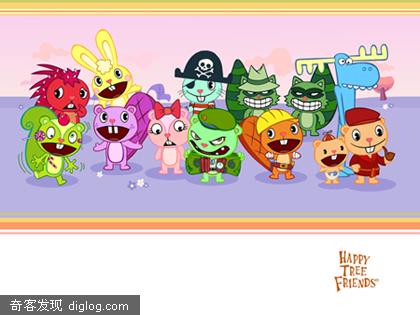 Happy Tree Friends(超血腥的可爱动画片)