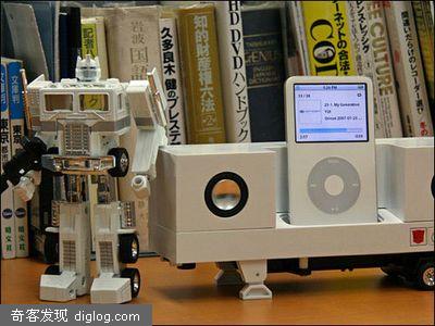 擎天柱版iPod专用扬声器