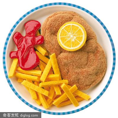 让人充满食欲的布料