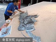 » 铁钉的惊人艺术 Amazing art with toothpicks 酷辣客——Sex Art and Ad Blog