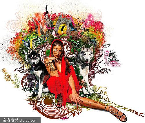 来自插图大师的创意之火