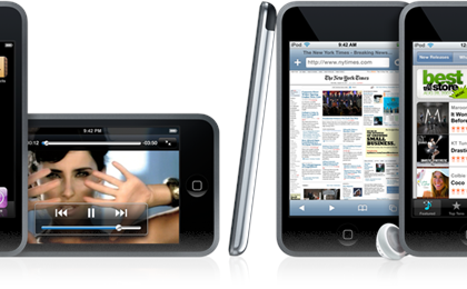 苹果 ipodtouch ipod  苹果发布ipodtouch，酷似iphone