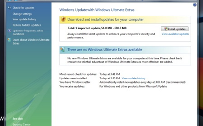 微软Vista SP1内测 12000人提前享用
