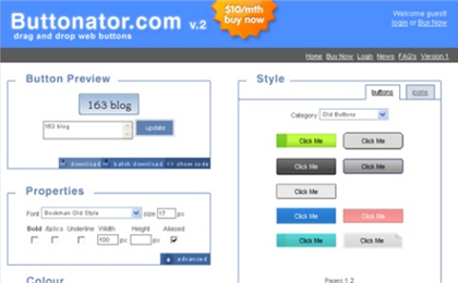Buttonator：简单的按钮制作