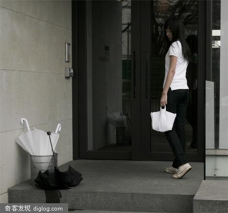 告别湿漉漉的雨伞 - Poboo.com