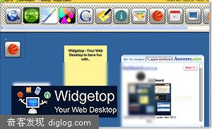 Widgetop�������web����
