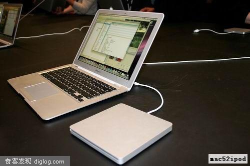 Apple苹果电脑MacBook Air附件：RJ45转接器和外挂光驱 - 苹果fans