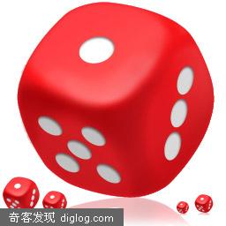韩国人设计的Red Dice Icon